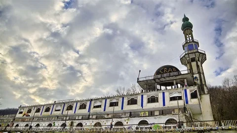 Abandoned Building Stock Footage 98494973