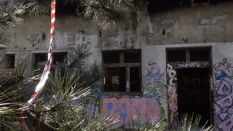 Abandoned Building Stock Footage 103932970