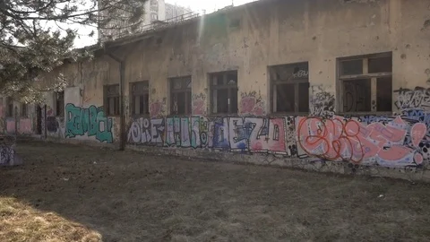 Abandoned Building Stock Footage 103933295