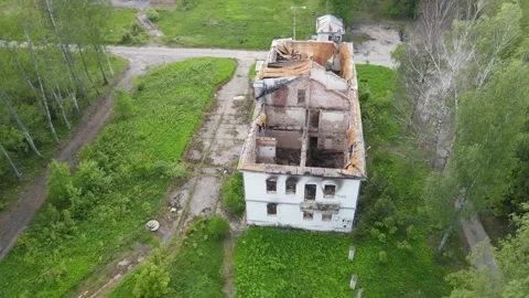 Abandoned building Stock Footage 219269670