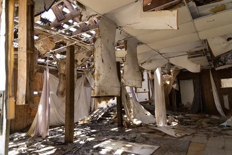 Abandoned Building Interior Stock Photos