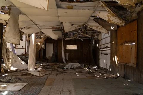 Abandoned Building Interior Stock Photos