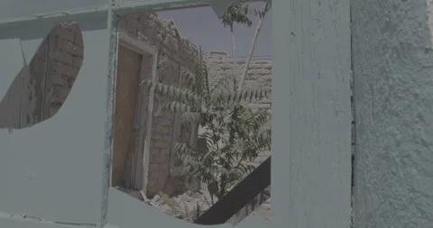 An Abandoned Building in Marfa Texas Stock Footage 246517710