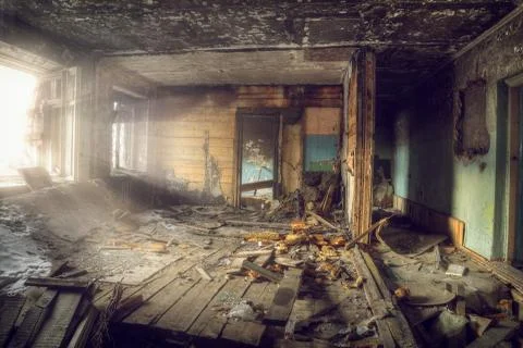 Abandoned building Foto stock