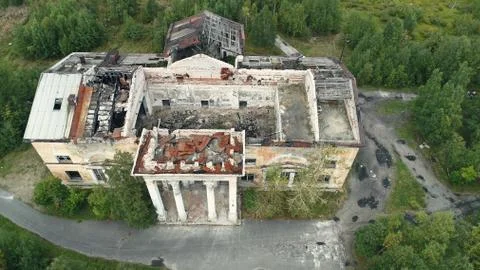 Abandoned Building Foto stock