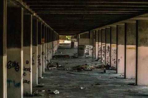 An abandoned building Stock Photos