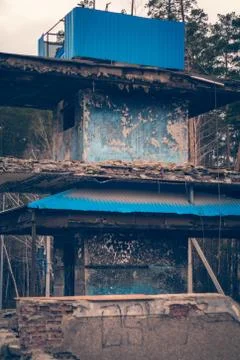 Abandoned building Stock Photos
