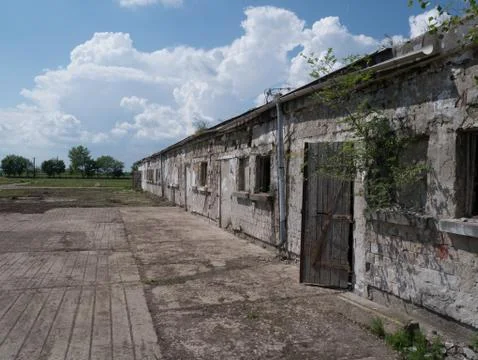 Abandoned building scene  Stock Photos