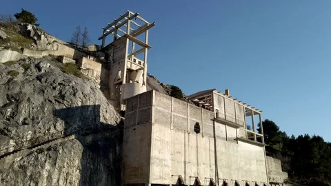 Abandoned building site Video stock 103102524
