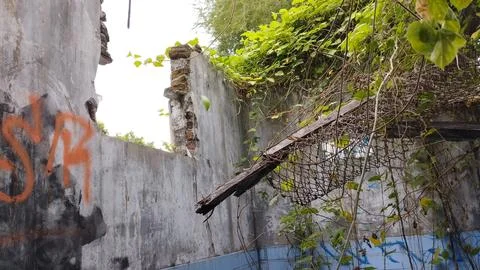 Abandoned building structures Stock Photos