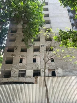 Abandoned building under construction Stock Photos