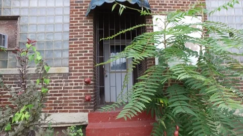 Abandoned Building Upward Movement Stock Footage 101173282