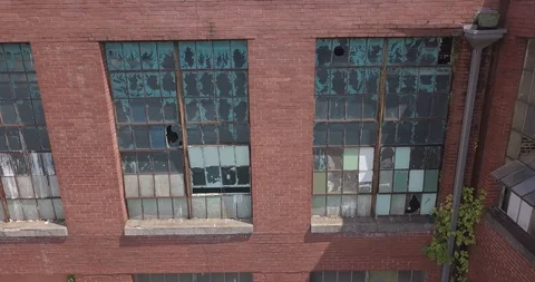 Abandoned Building Windows Stock Footage 127187200