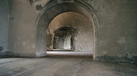 Abandoned bunker Stock Footage 53043958