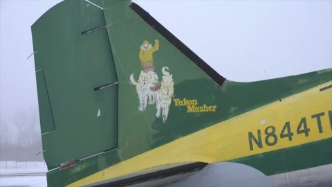 Abandoned C-47 Stock Footage 239447640