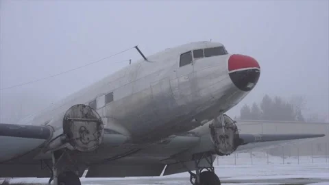 Abandoned C-47 Stock Footage 239448373