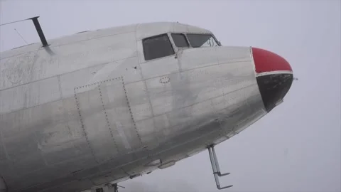 Abandoned C-47 Stock Footage 239448387