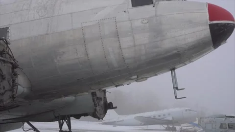 Abandoned C-47 Stock Footage 239448399