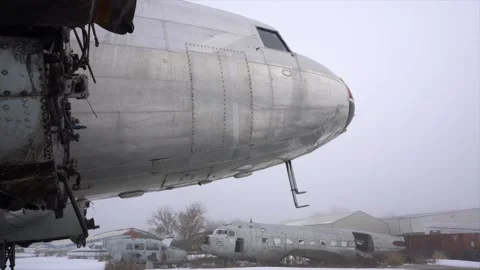 Abandoned C-47 Stock Footage 239448641