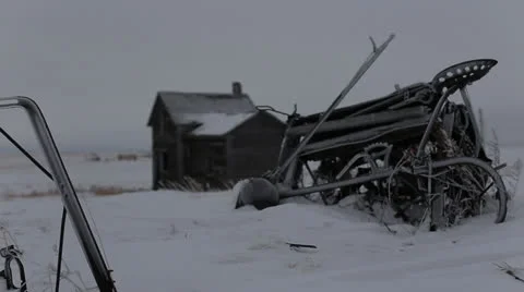 Abandoned Cabin Stock Footage 24653248