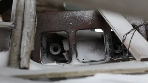 Abandoned Cabin Video stock 24656218