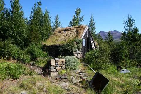 Abandoned cabin Stock Photos