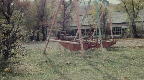 Abandoned camp Stock Footage 56319169