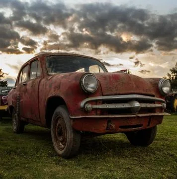 Abandoned Car Stock Photos