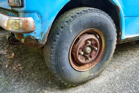 Abandoned car Stock Photos