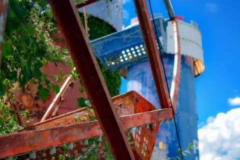 Abandoned Carnival Stock Photos