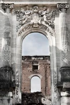 Abandoned castle Stock Photos