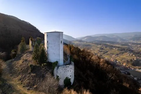 Abandoned Castle 写真素材