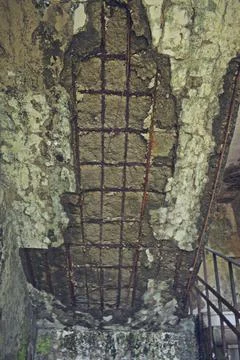 Abandoned ceiling 库存照片