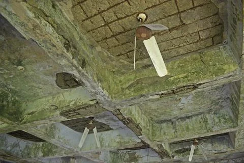 Abandoned ceiling Stock Photos