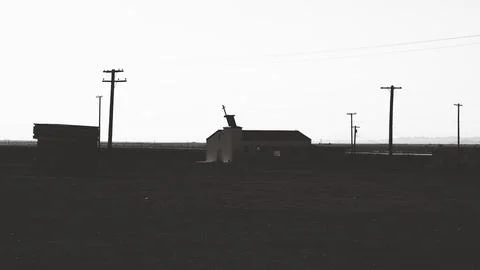 An Abandoned Chuch Stock Photos