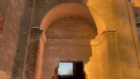 An abandoned church. Stock Footage 232937439