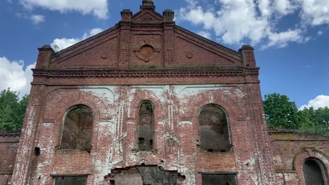 An abandoned church. Stock Footage 242014576