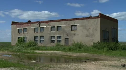 Abandoned concrete building Video stock 11517306