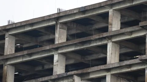 Abandoned Concrete Structure Stock Photos