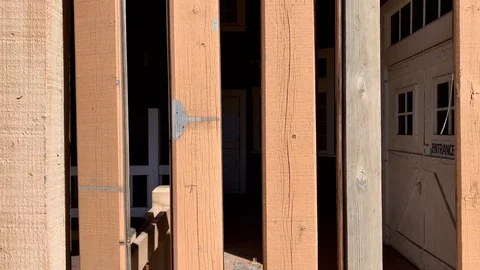 Abandoned in construction Stock Footage 125952836