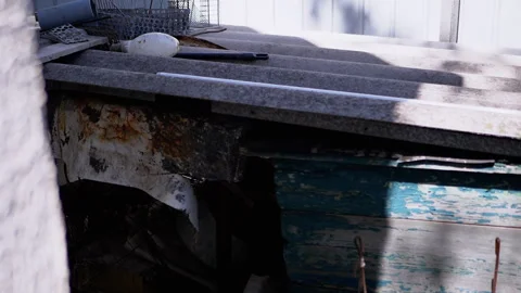 Abandoned Construction Site, Derelict Building Stock Footage 293153245
