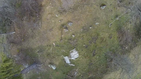 Abandoned Cottage Stock Footage 36053802