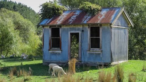 Abandoned cottage Fotos de archivo