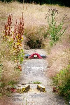 Abandoned Crazy Golf Course Stock Photos