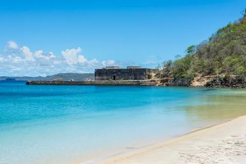 Abandoned defensive structures Stock Photos