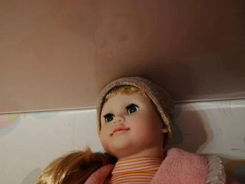 Abandoned doll Stock Photos