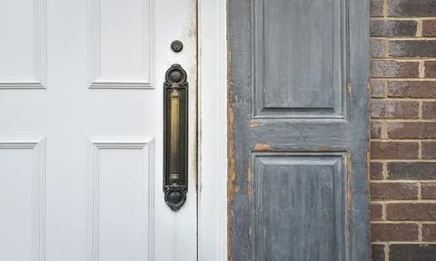 Abandoned Door Stock Photos