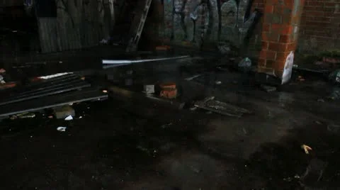 Abandoned factory Stock Footage 10856067