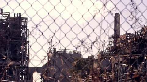 Abandoned factory Stock Footage 12013224
