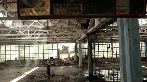 Abandoned factory. Stock Footage 62559031